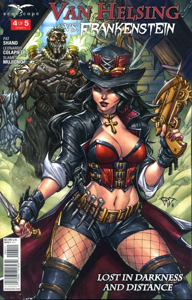 Van Helsing vs. Frankenstein #4 Variation A