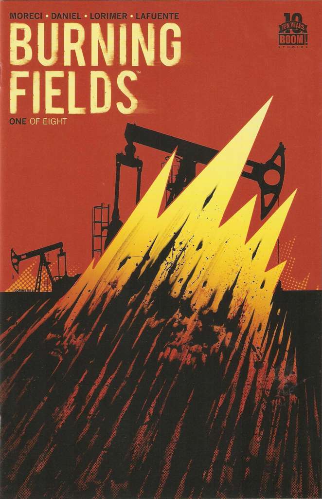 Burning Fields #1  - 2nd printing