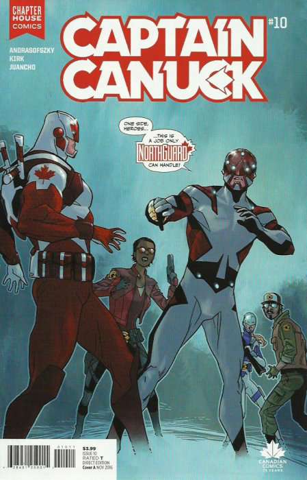 Captain Canuck (Chapter House) #10 Variation A