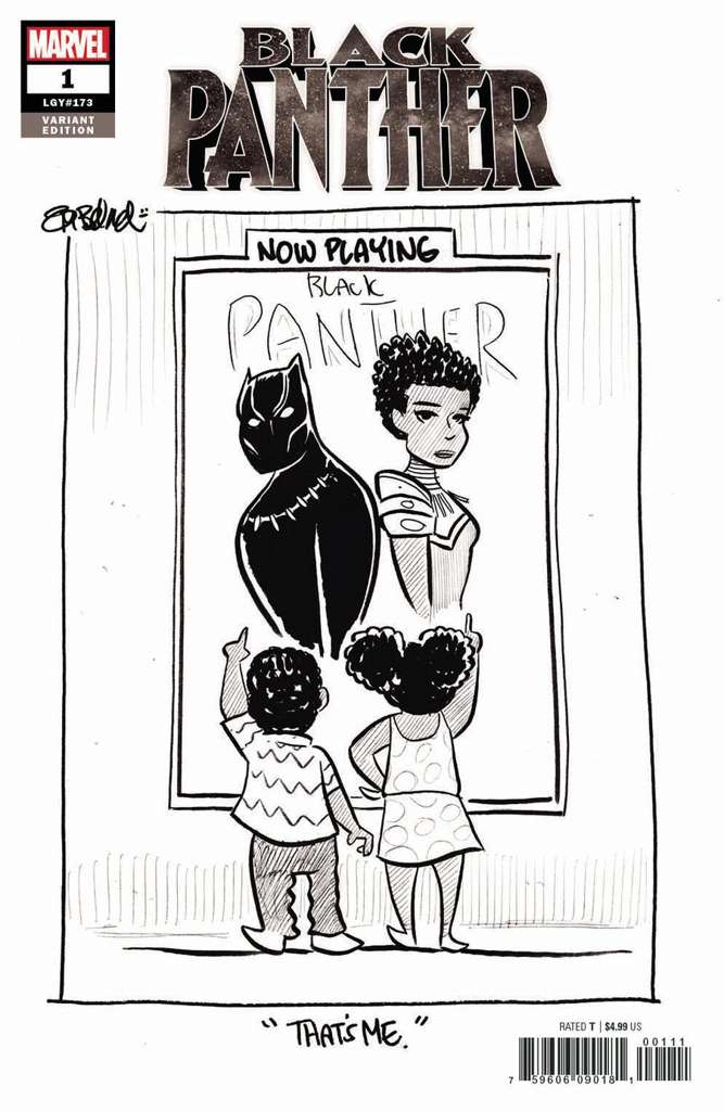Black Panther (6th Series) #1 Variation K
