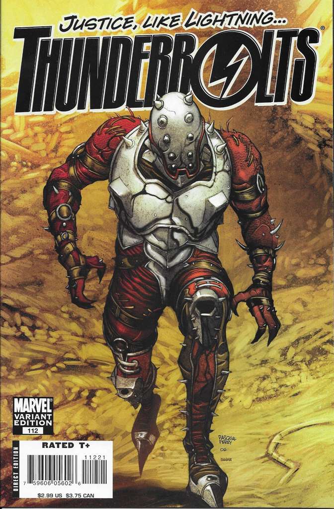 Thunderbolts #112 Variation A