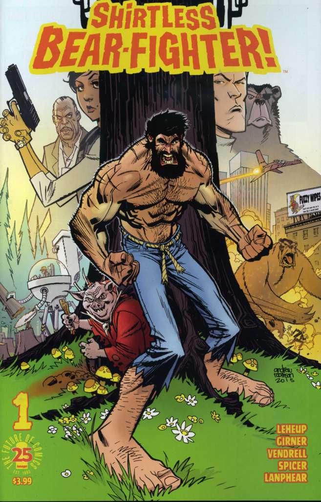 Shirtless Bear-Fighter!