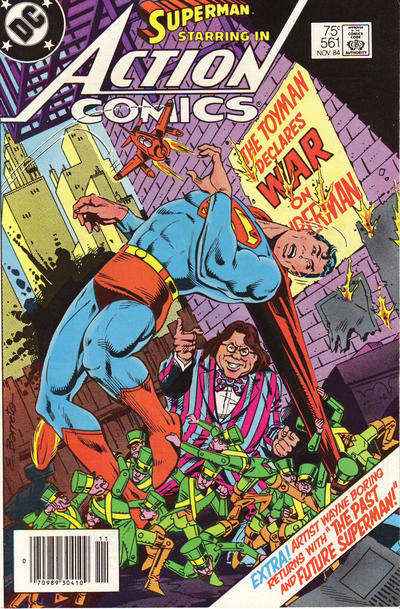 Action Comics #561 Newsstand Edition