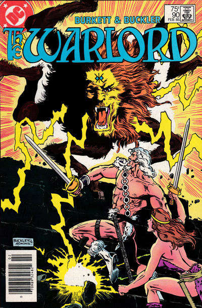 Warlord (DC) #90 Newsstand Edition