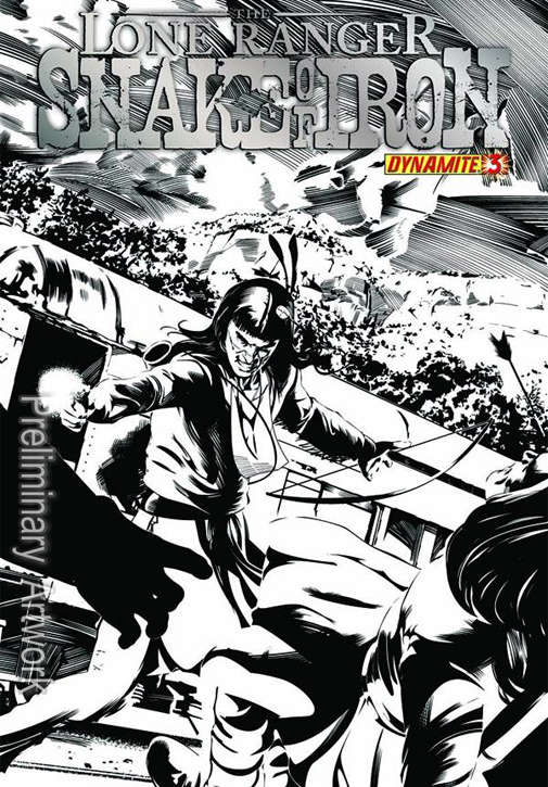 The Lone Ranger: Snake Of Iron #3 Variation A