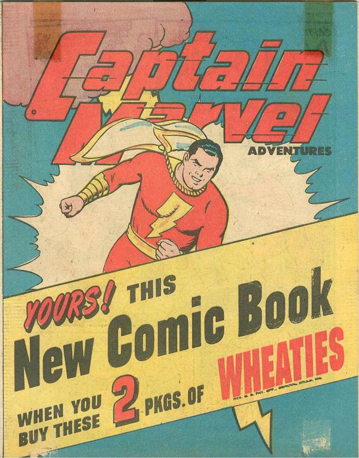 Captain Marvel Adventures (Wheaties Miniature Edition)