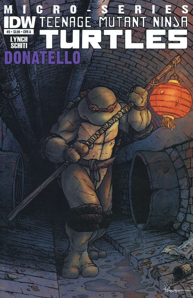 Teenage Mutant Ninja Turtles Microseries #3 Variation A