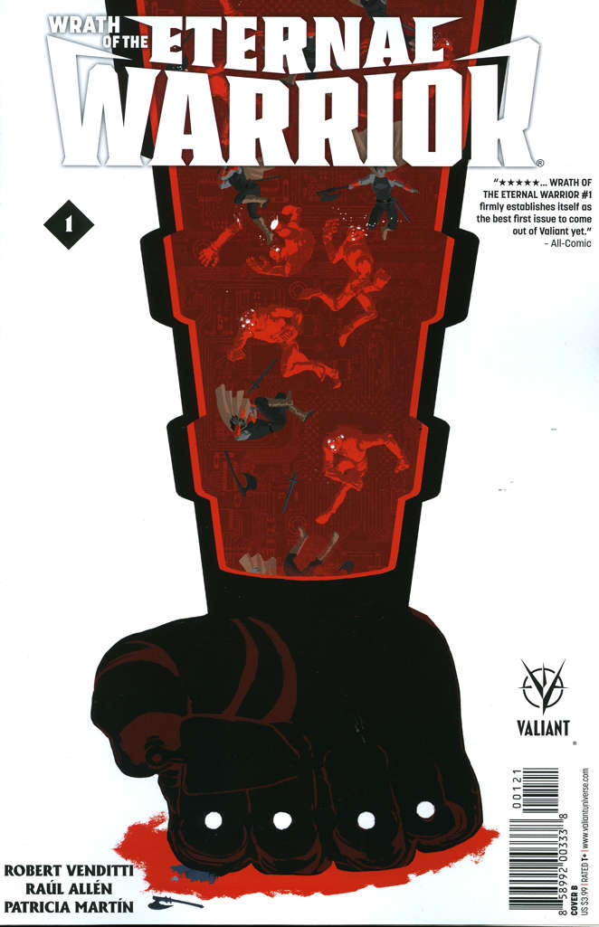 Wrath Of The Eternal Warrior #1 Variation B