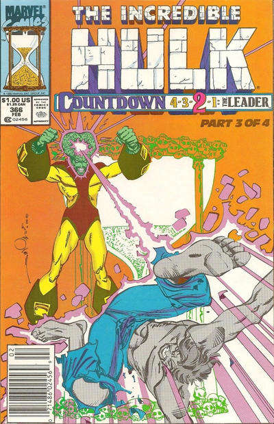 The Incredible Hulk #366 Newsstand Edition