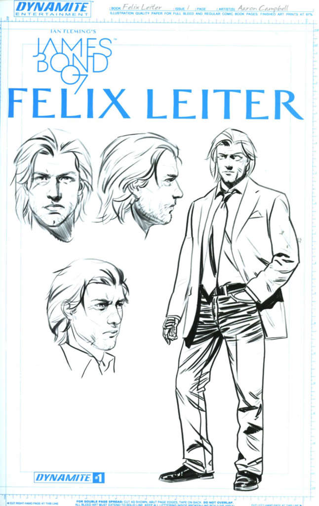 James Bond: Felix Leiter #1 Variation D