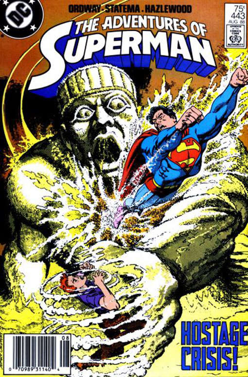 Adventures of Superman #443 Newsstand Edition