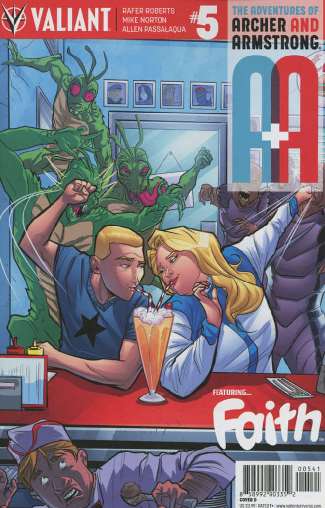A&A: The Adventures of Archer & Armstrong #5 Variation D