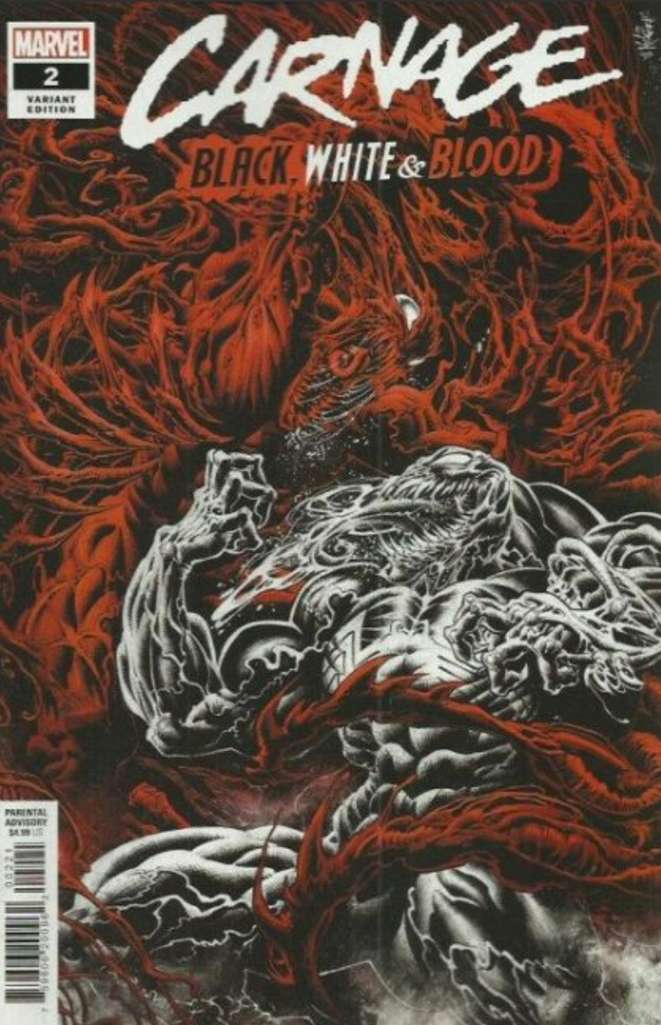 Carnage: Black, White & Blood #2 Variation A