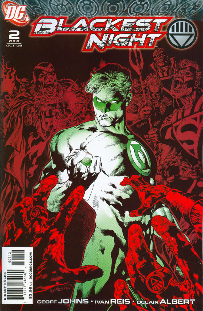 Blackest Night #2  - 2nd printing