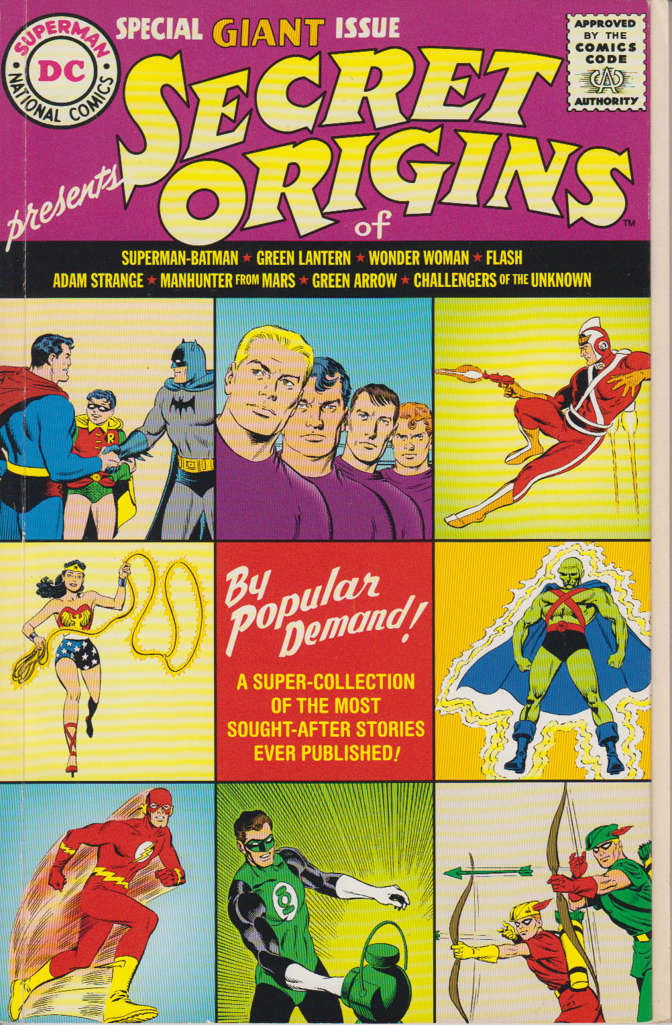 Secret Origins (1st Series) Annual #1  - 2nd printing