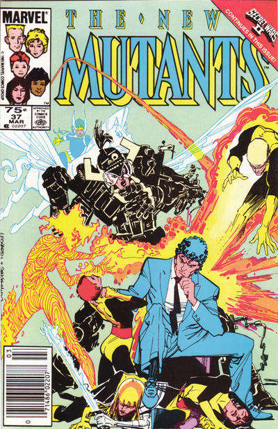 The New Mutants #37 Newsstand Edition
