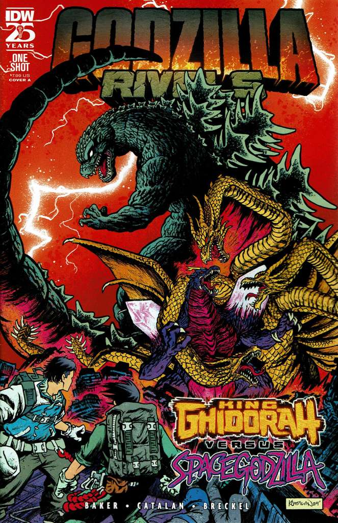 Godzilla Rivals: King Ghidorah Vs. Spacegodzilla #1 Variation A