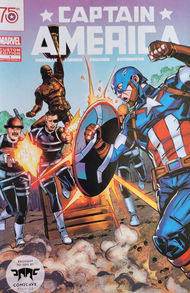 Captain America Comicave Custom Edition