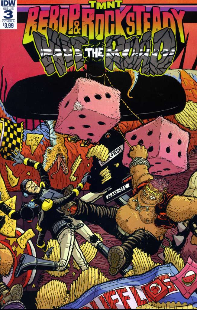 Teenage Mutant Ninja Turtles: Bebop & Rocksteady Hit the Road #3 Variation A