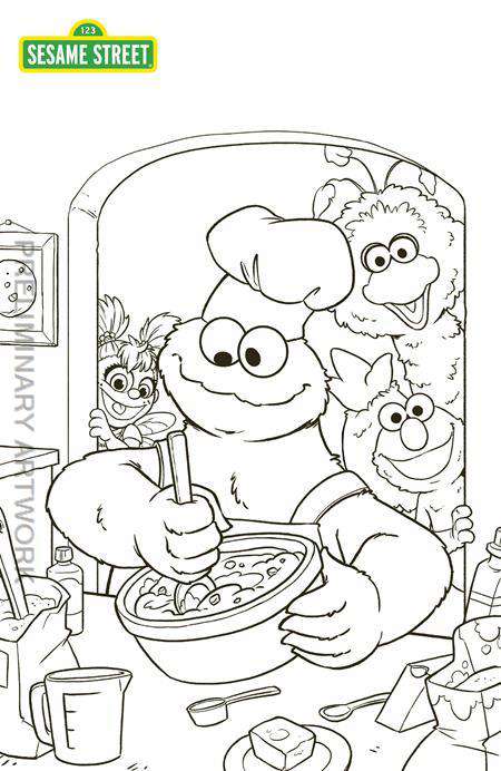 Sesame Street (Oni) #3 Variation B