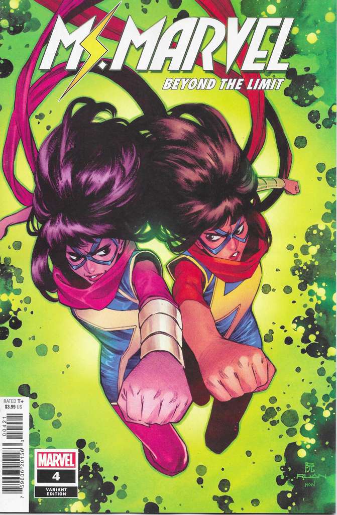 Ms. Marvel: Beyond the Limit #4 Variation A