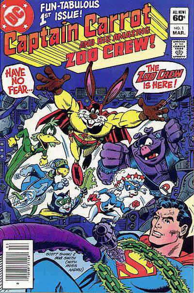 Captain Carrot and His Amazing Zoo Crew #1 Newsstand Edition