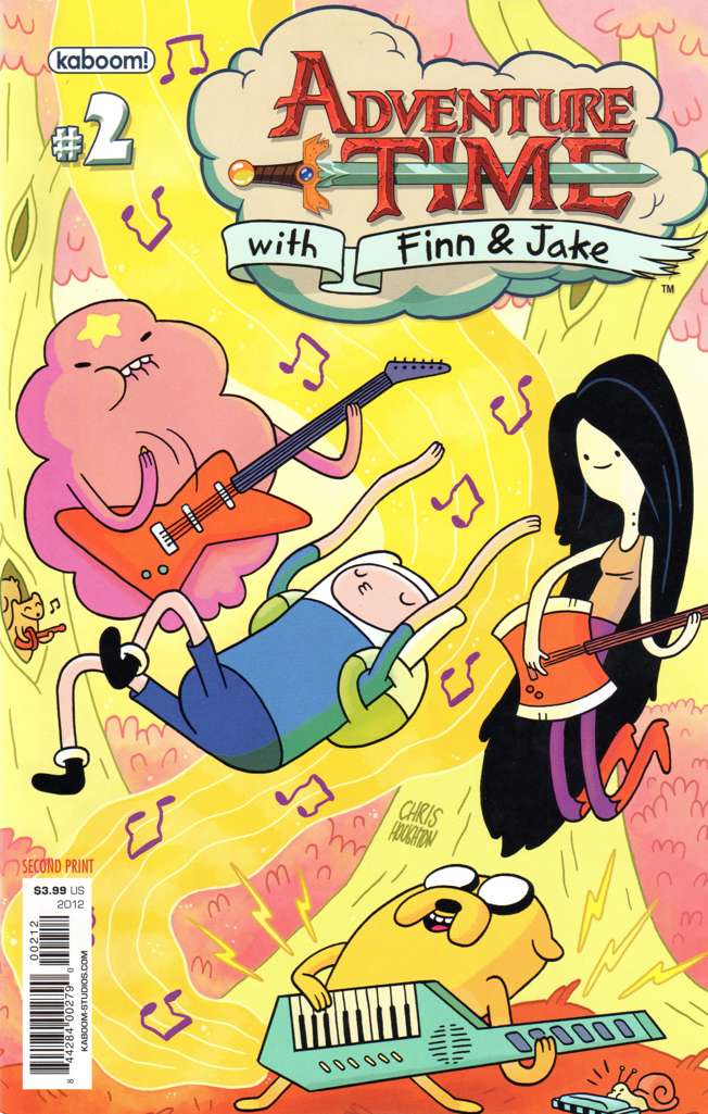 Adventure Time #2  - 2nd printing