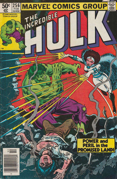 The Incredible Hulk #256 Newsstand Edition