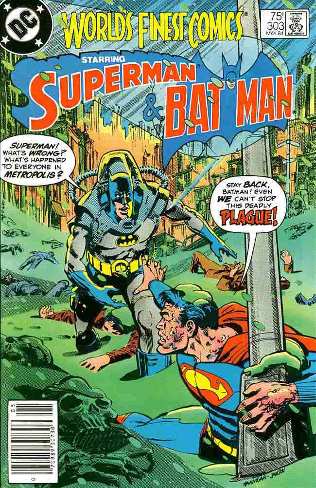 World’s Finest Comics #303 Newsstand Edition