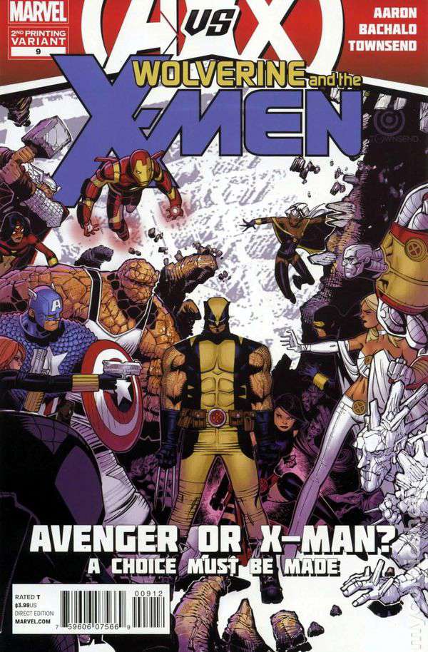Wolverine & The X-Men #9  - 2nd printing