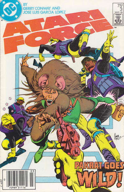 Atari Force #3 Newsstand Edition