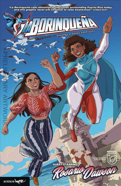 Borinqueña Guesting Starring Rosario Dawson, La #1 Variation H