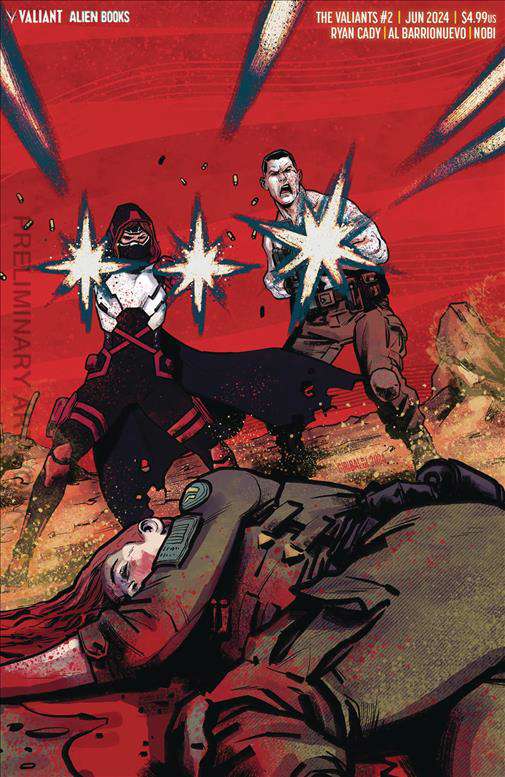 The Valiants #2 Variation D