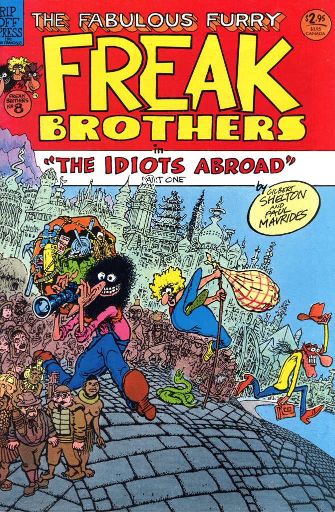 The Fabulous Furry Freak Brothers #8  - 3rd printing