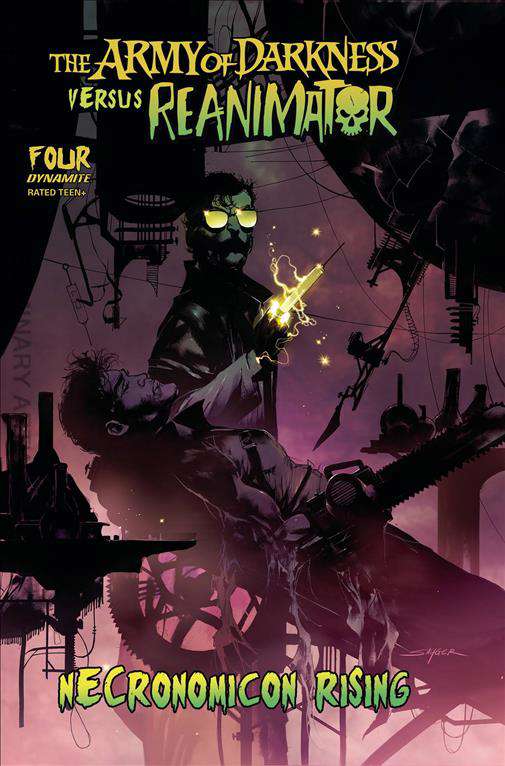 The Army of Darkness Vs. Reanimator: Necronomicon Rising #4 Variation D