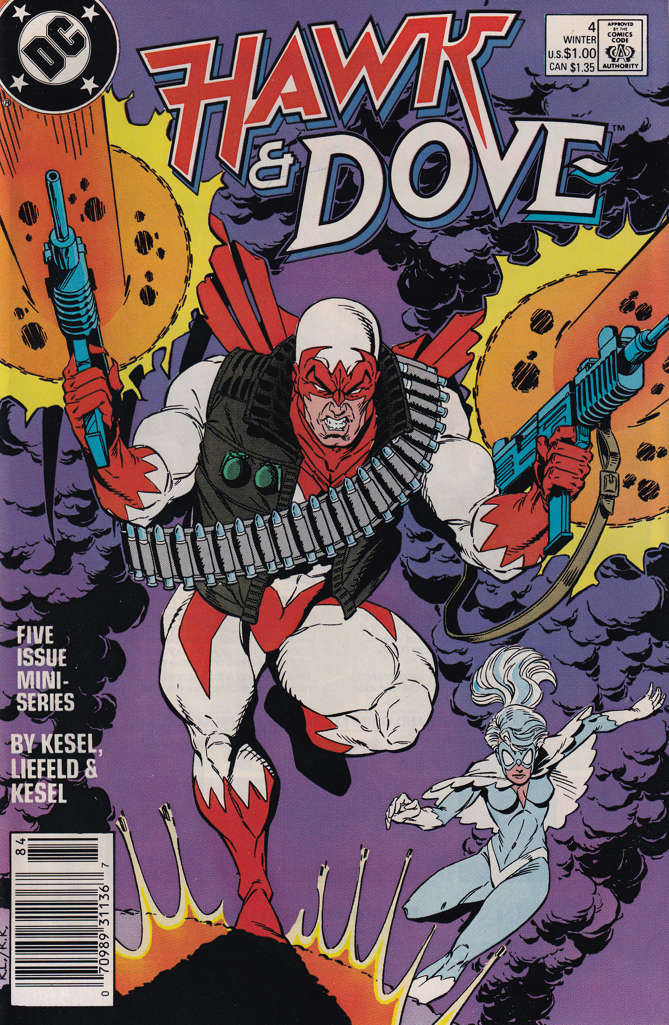 Hawk and Dove (2nd Series) #4 Newsstand Edition