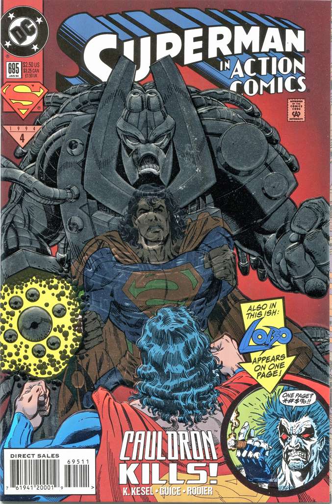 Action Comics #695 Special Cover