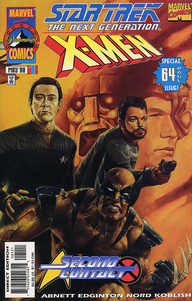 Star Trek/X-Men: Second Contact #1 Special Cover