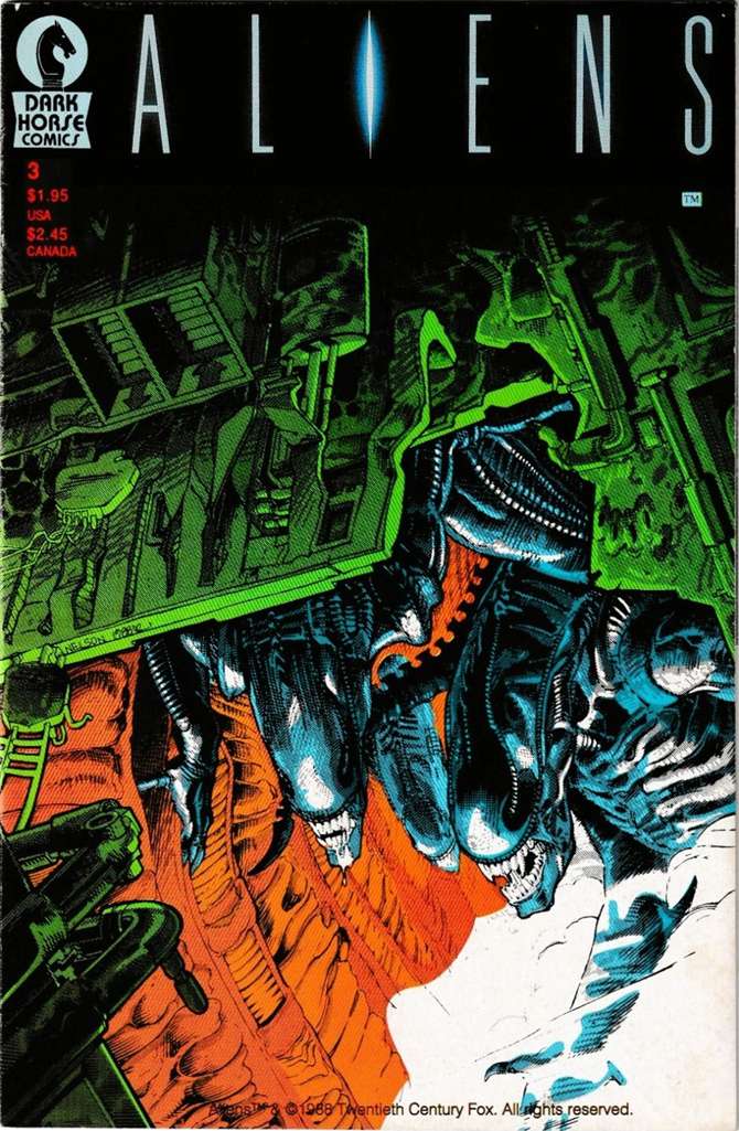 Aliens (Vol. 1) #3  - 2nd printing