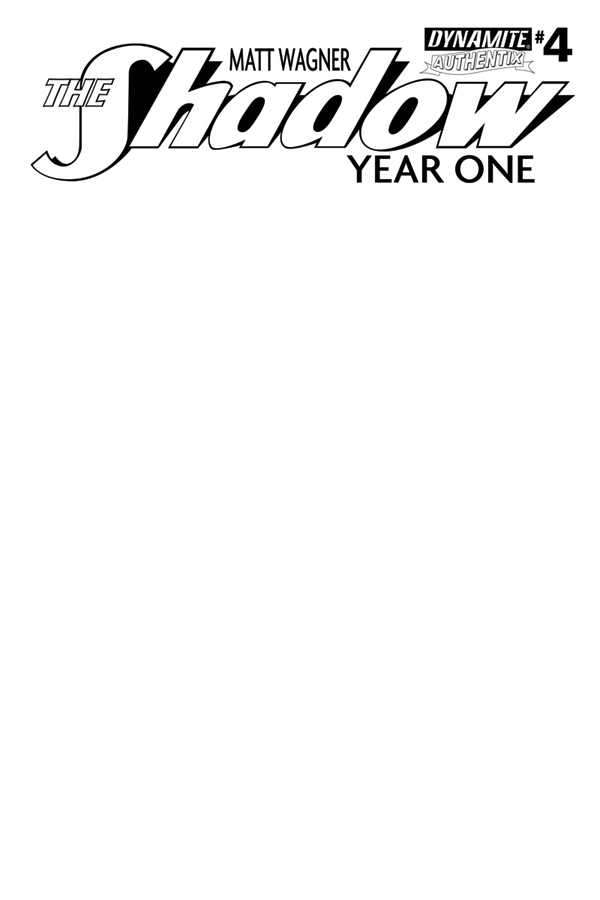 The Shadow: Year One #4 Variation J