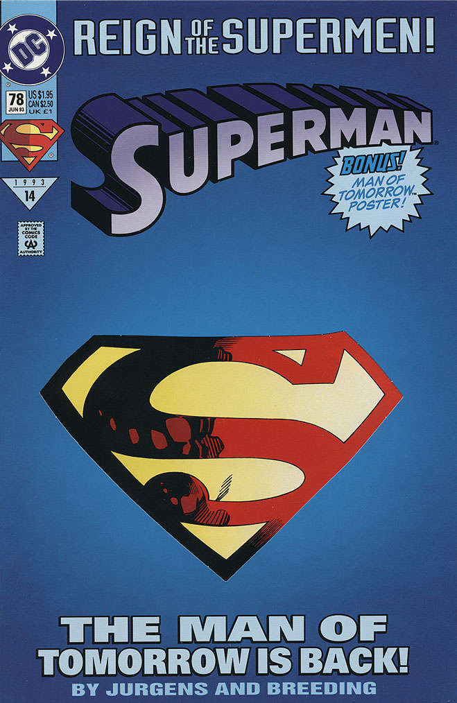 Superman (2nd Series) #78 Collector’s Set