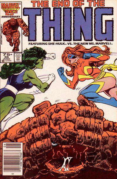 The Thing #36 Newsstand Edition