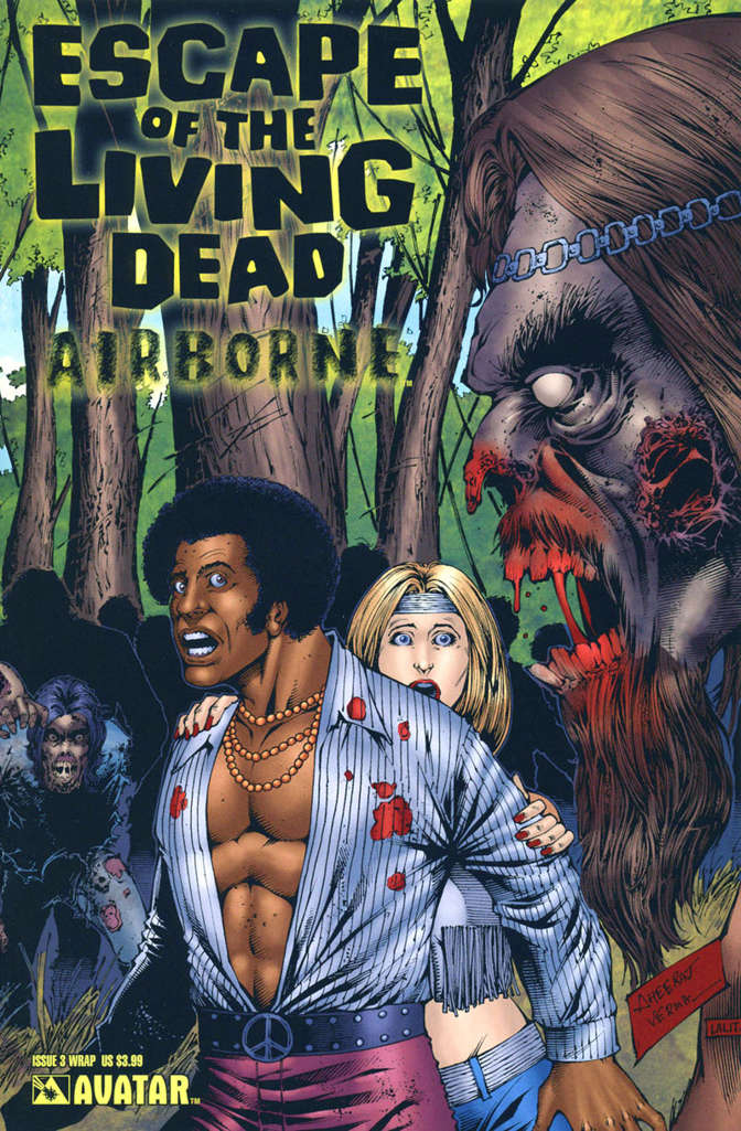 Escape of the Living Dead: Airborne #3 Variation B