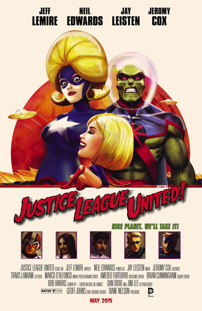 Justice League United #10 Variation B