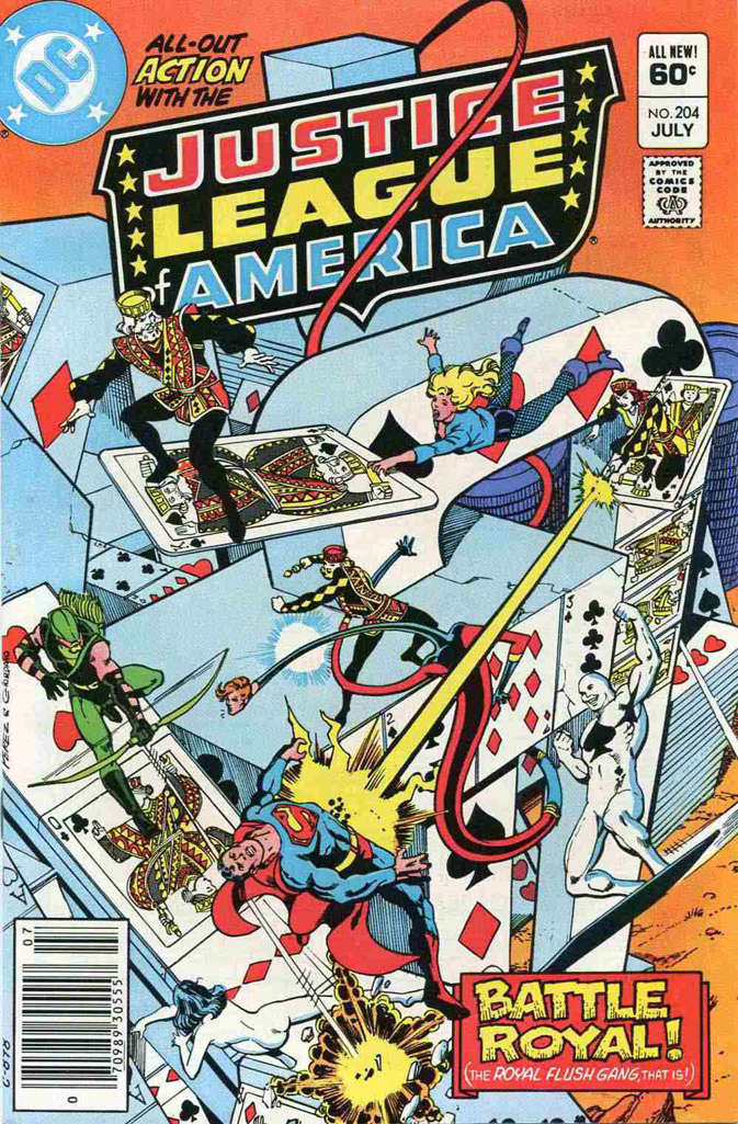 Justice League of America #204 Newsstand Edition
