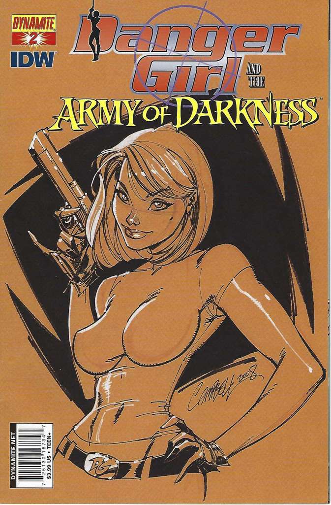 Danger Girl and the Army of Darkness #2 Variation A