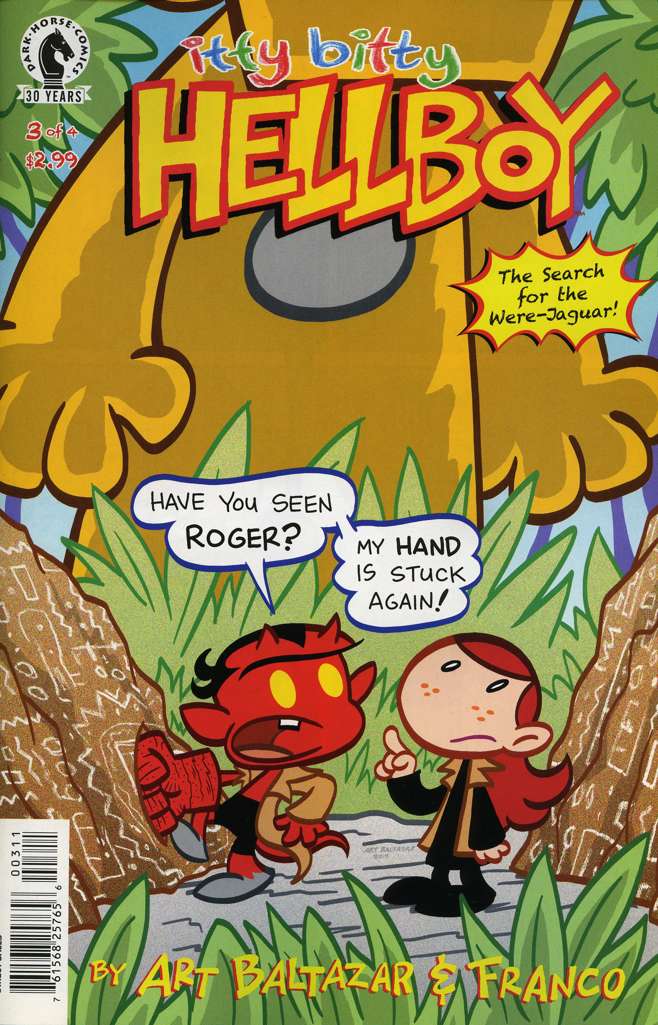 Itty Bitty Hellboy: The Search for The Were-Jaguar #3