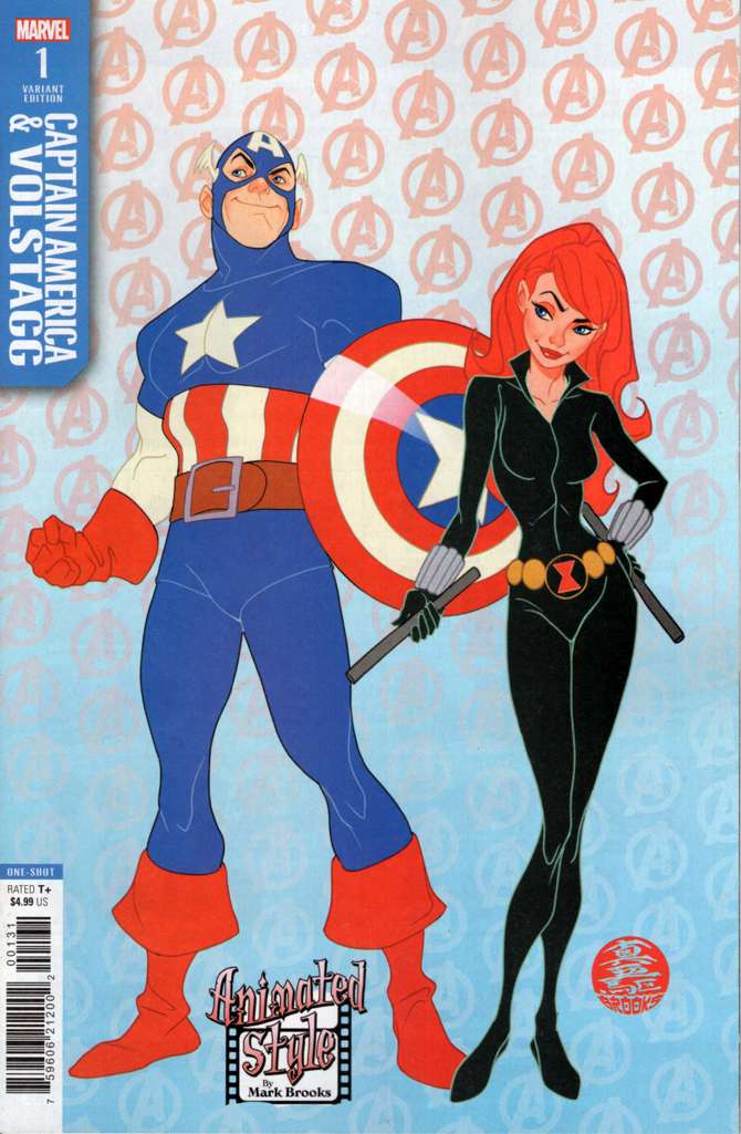 Captain America & Volstagg #1 Variation B