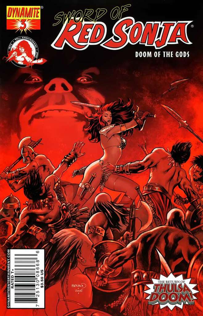 Sword of Red Sonja: Doom of the Gods #3 Variation A