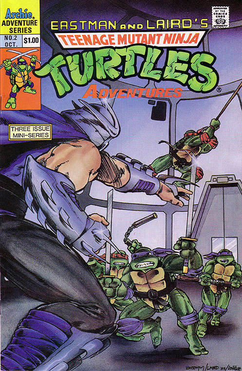 Teenage Mutant Ninja Turtles Adventures (1st Series) #2